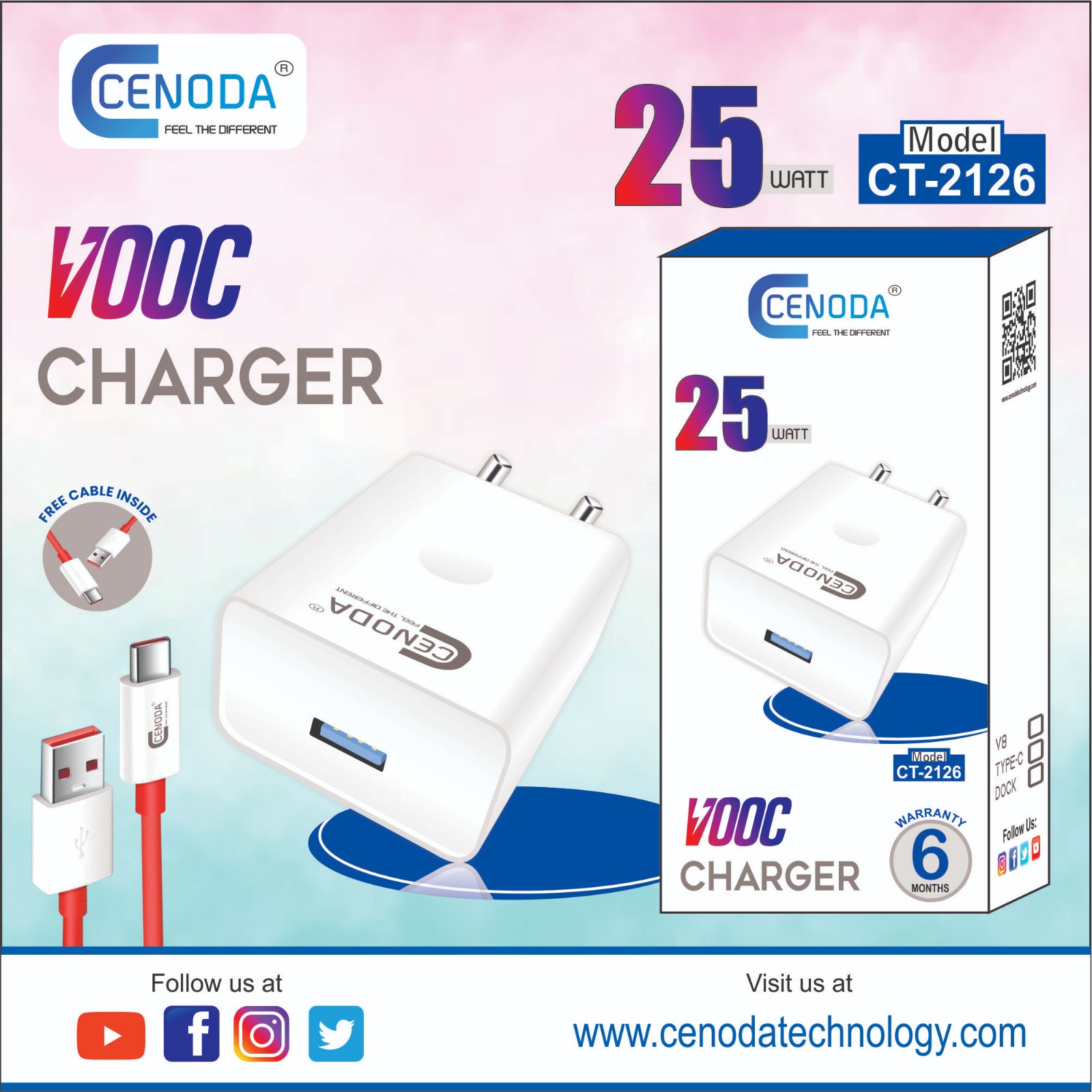 25w Vooc Charger